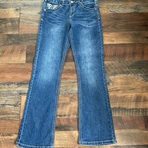 Arizona Jean Company Women's Flare Jeans in Blue